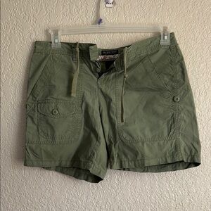 Ralph Lauren Polo Jeans Company Olive Green Women's Utility/cargo Shorts 4.